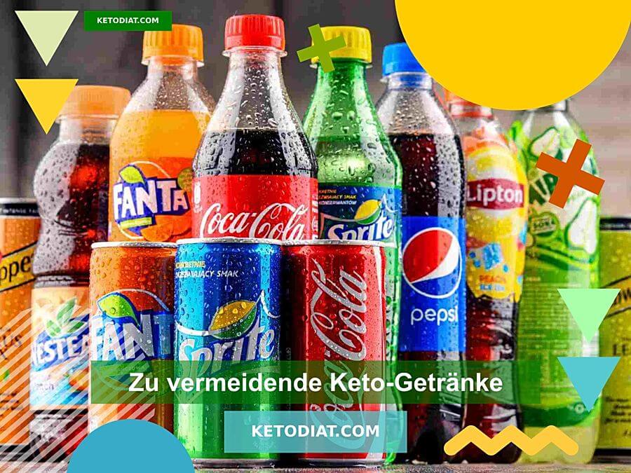 Zu vermeidende Keto-Getränke