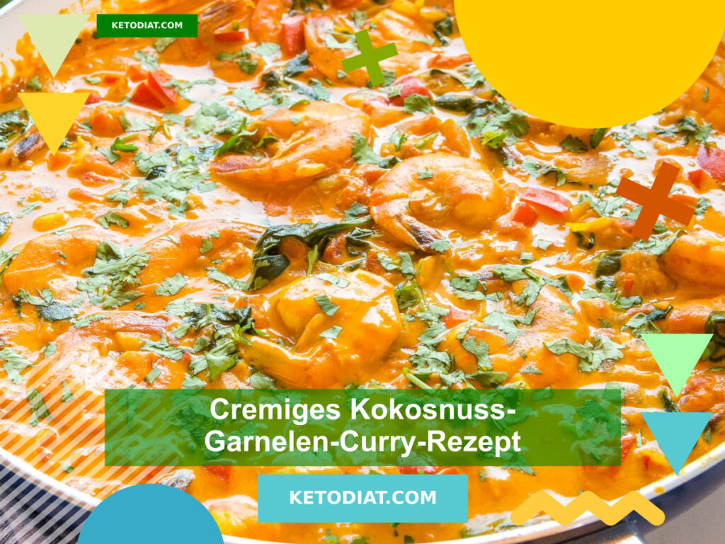 Cremiges Kokosnuss-Garnelen-Curry haupt