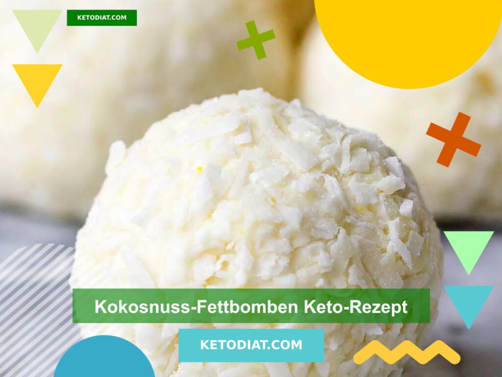 Kokosnuss-Fettbomben haupt