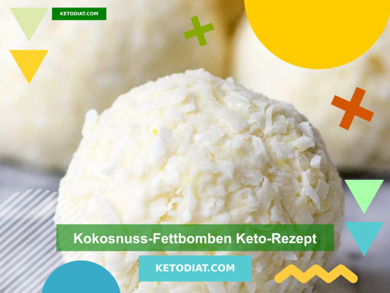 Kokosnuss-Fettbomben haupt