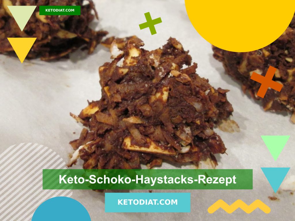 Keto-Schoko-Haystacks haupt