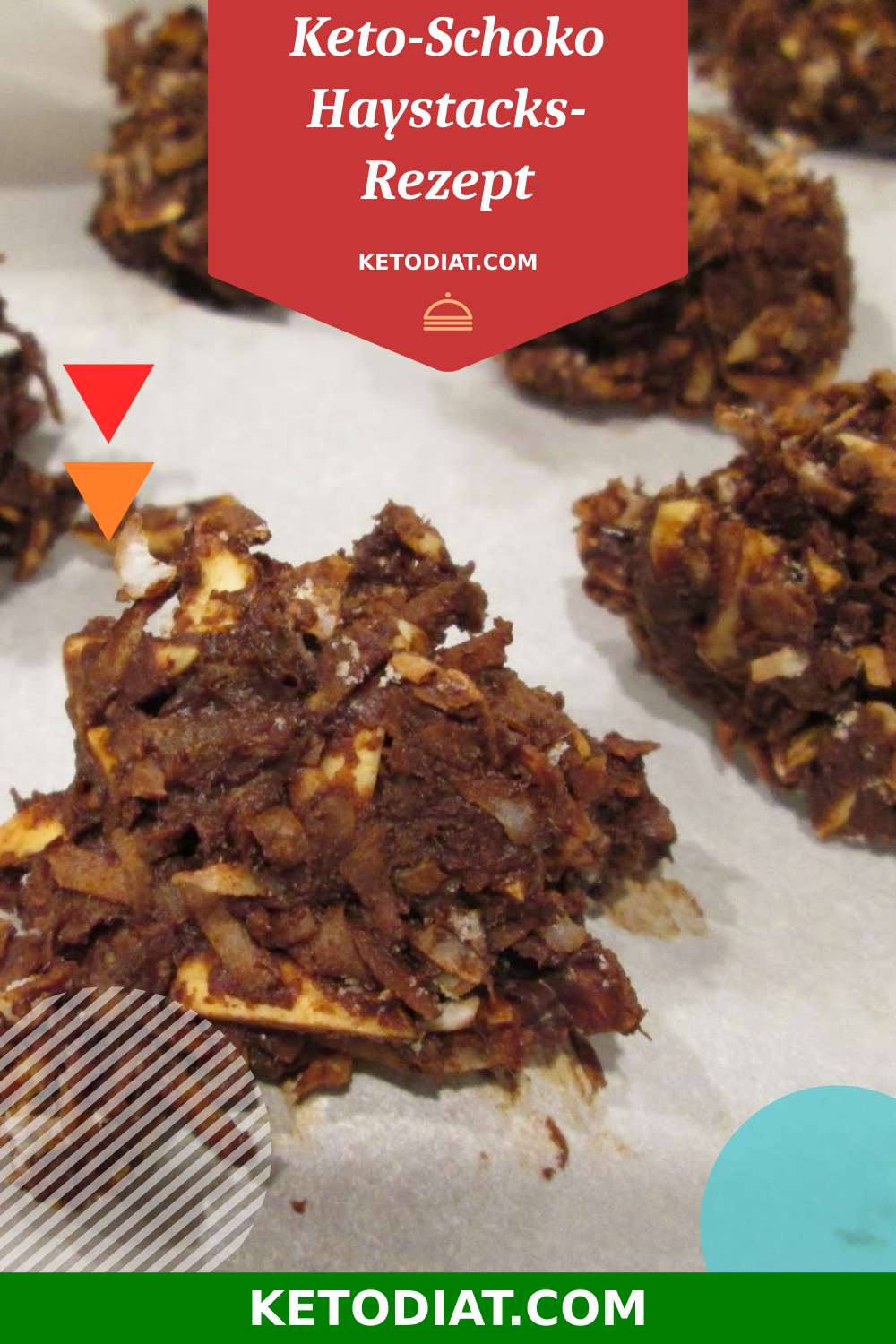 Keto-Schoko-Haystacks pin